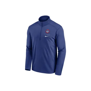 Nike Chicago Cubs Franchise Logo Pacer Jackets Coats Men's Blue
