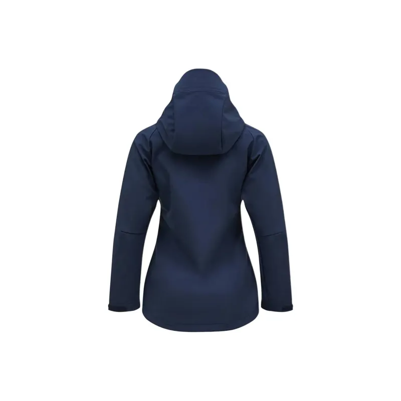 PEAK PERFORMANCE Explore Hood Jacket Women's Red Shadow Blue-1