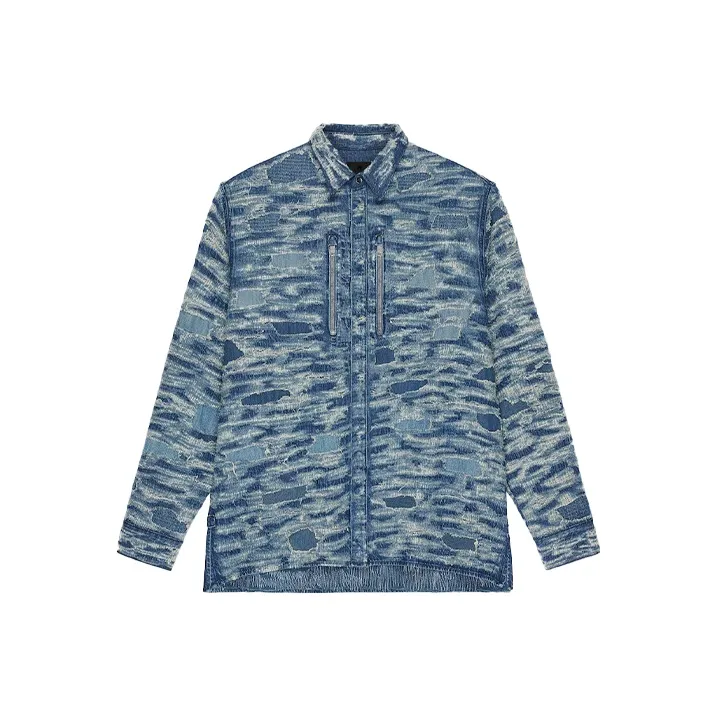 Givenchy Denim Jackets Men Blue-0