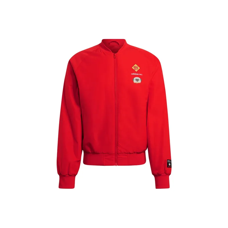 Adidas Neo Puffer Jacket Men's Bright Red-0