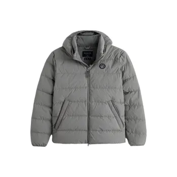 Abercrombie＆Fitch Down Jacket Men's Gray