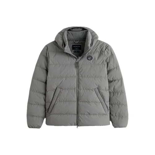 Abercrombie＆Fitch Down Jacket Men's Gray