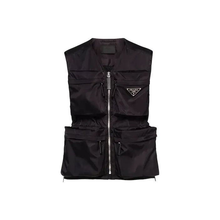 PRADA Vests Men Black-0