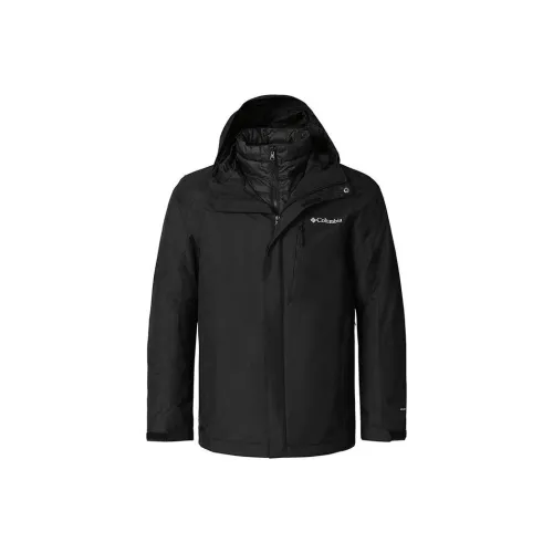 Columbia Omni Heat Waterproof And Breathable Water Repellent Windbreaker Jacket Men's Black