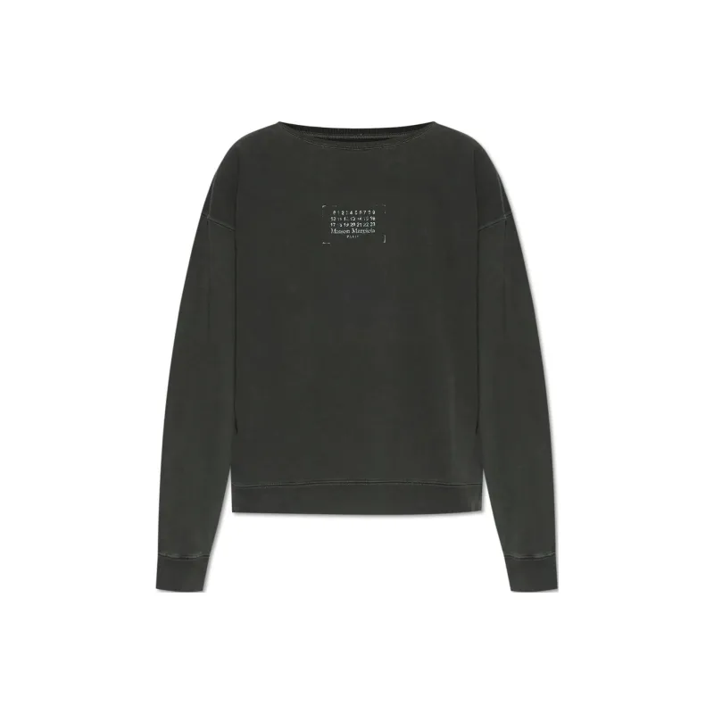 Maison Margiela Stamp Logo Sweatshirt-0