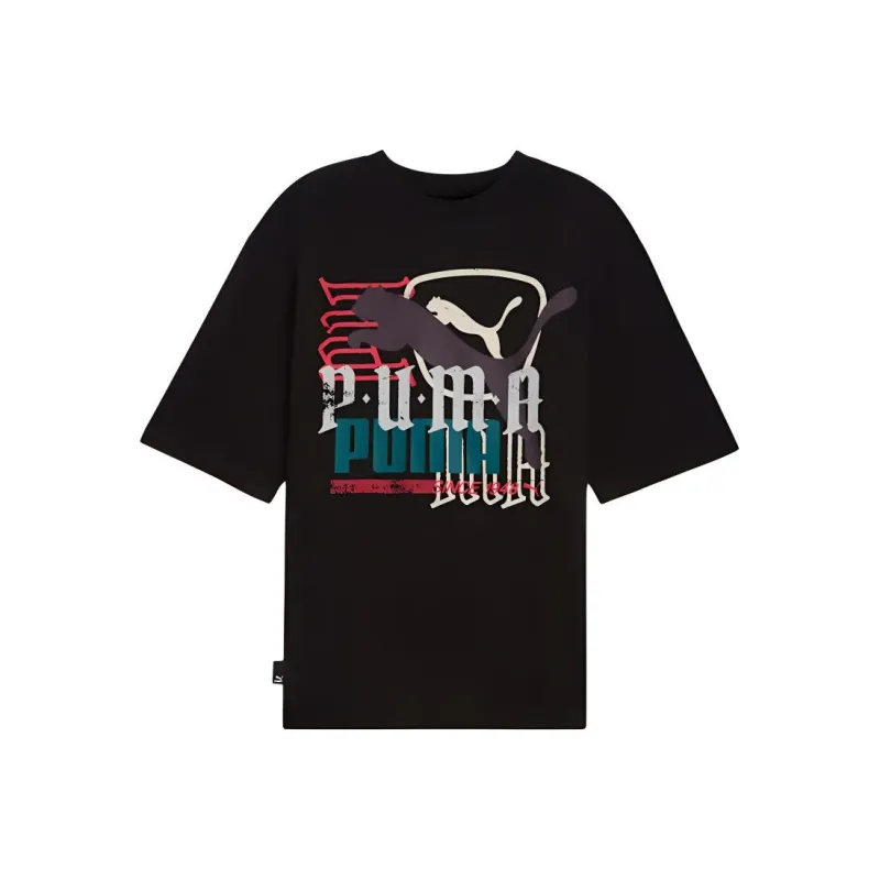 PUMA Camiseta Classics Play Loud Logotipo Superpuesto Para Hombre-0