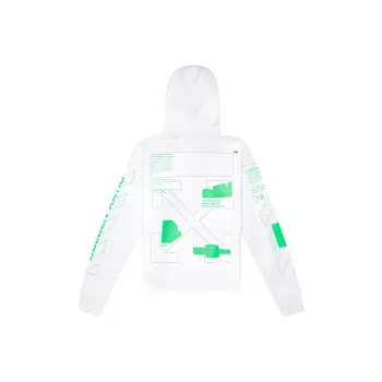 OFF WHITE Arch Shapes Incompiuto Hoodie