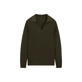 Massimo Dutti Knitwear Men's Dark Green