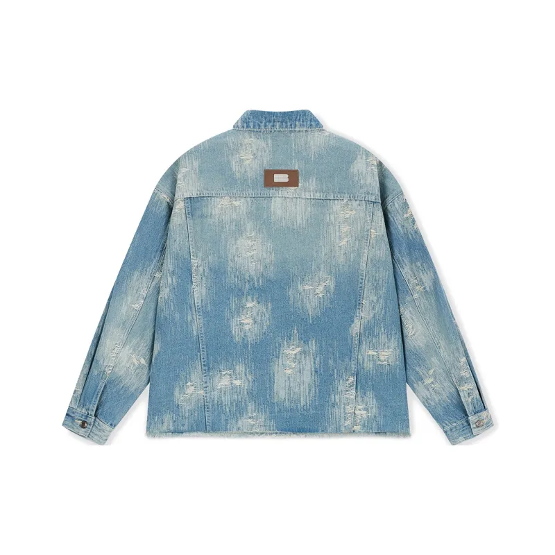 BONELESS Denim Jackets Unisex Blue-0