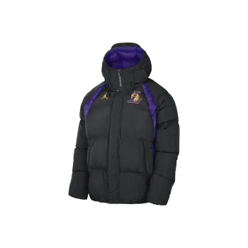 Nike Nba Los Angeles Lakers Courtside Loose Fit Jacket