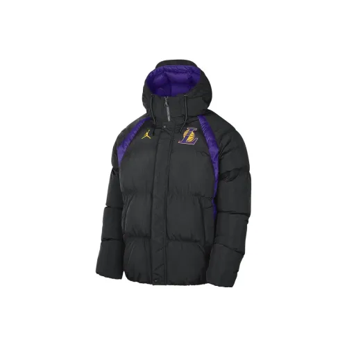 Nike Nba Los Angeles Lakers Courtside Loose Fit Jacket