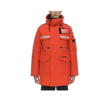 Canada Goose Down Jacket Men's Orange