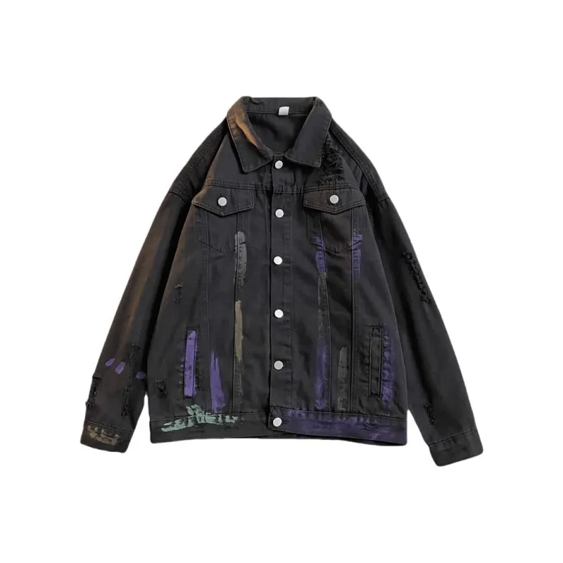 SPONGEBOB SQUAREPANTS Denim Jacket Unisex Blue-10