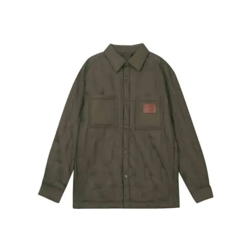 Levis Down Jackets Men Green