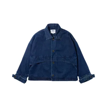 Prth Promethean Denim Jackets Unisex Blue