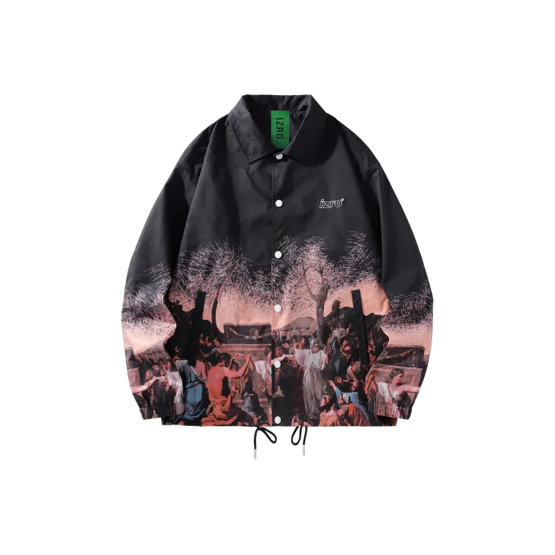 IRSCTO X IZRO Painting Unisex Jacket-0