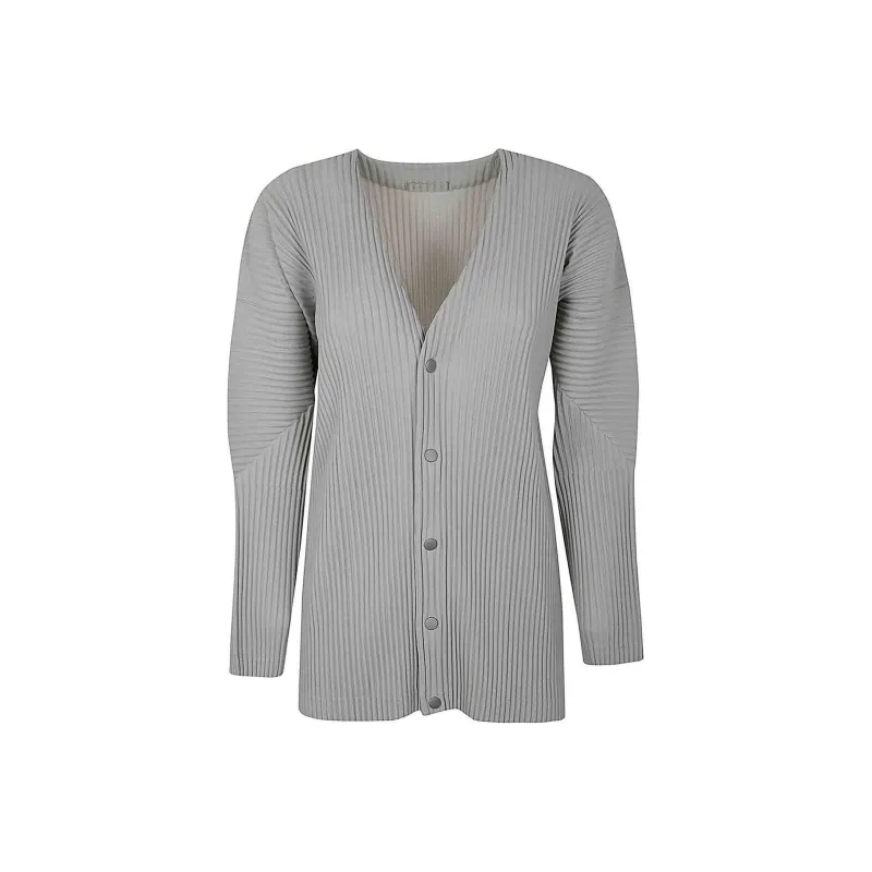 Homme Plissé Issey Miyake Knitwear Men's Gray-0