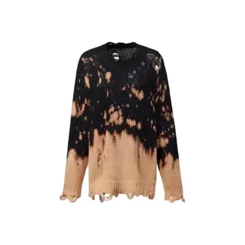 R13 Bleached Sweater