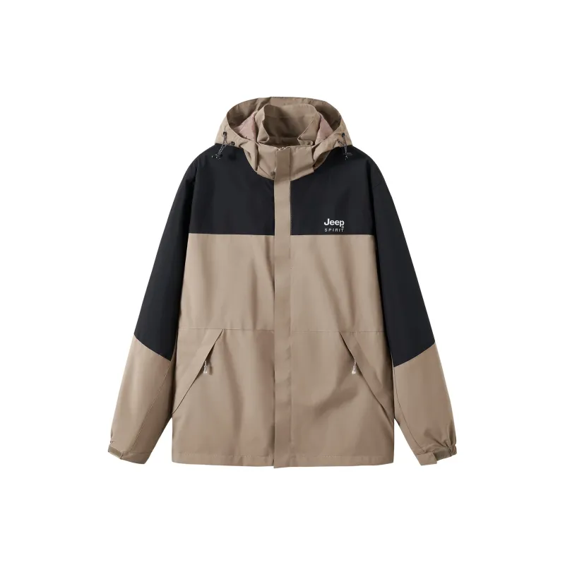 JEEP SPIRIT Outdoor Hiking Windproof Windbreaker Jacket Men's-18