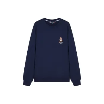 Teenie Weenie Men Sweatshirt Unisex Navy Blue