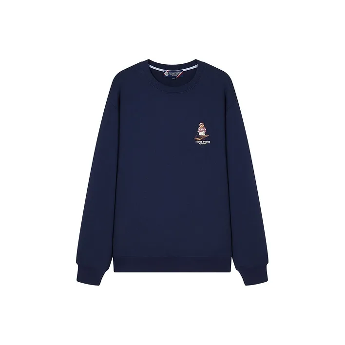 Teenie Weenie Men Sweatshirt Unisex Navy Blue-0