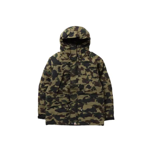 A BATHING APE Jackets & Coats Men's Army Green