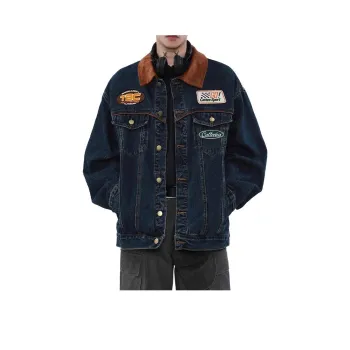 SUNSETMONENT Jackets Coats Unisex Blue