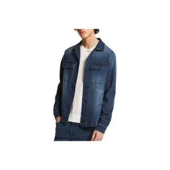 MICHAEL KORS Denim Jackets Men Blue