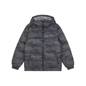 New Balance Down Jacket Men's Camouflage Black