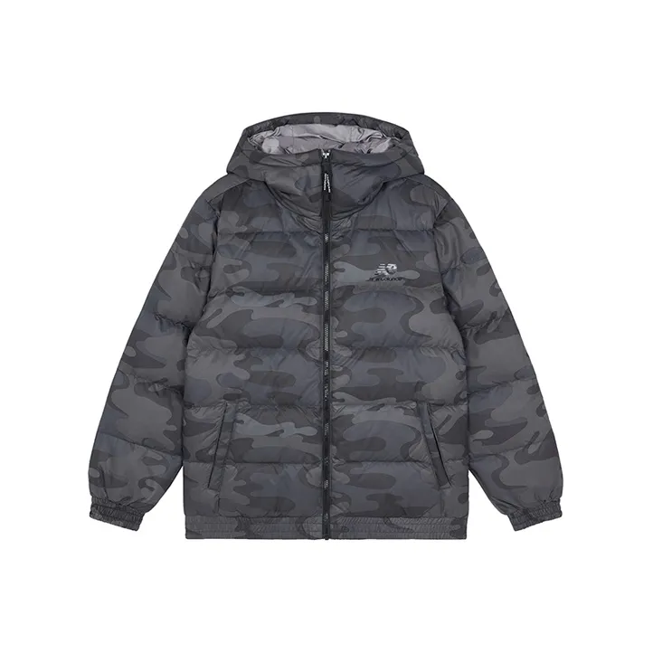New Balance Down Jacket Men's Camouflage Black-0