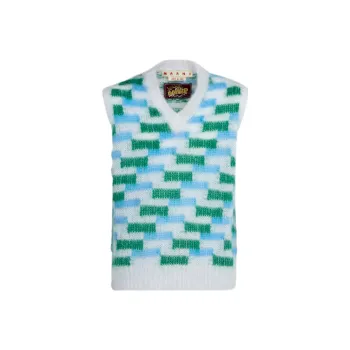 MARNI V Neck Knitted Vest