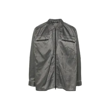 Y/Project Drop Shoulder Zipped Overshirt