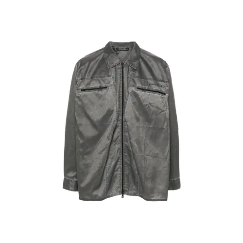 Y/Project Drop Shoulder Zipped Overshirt