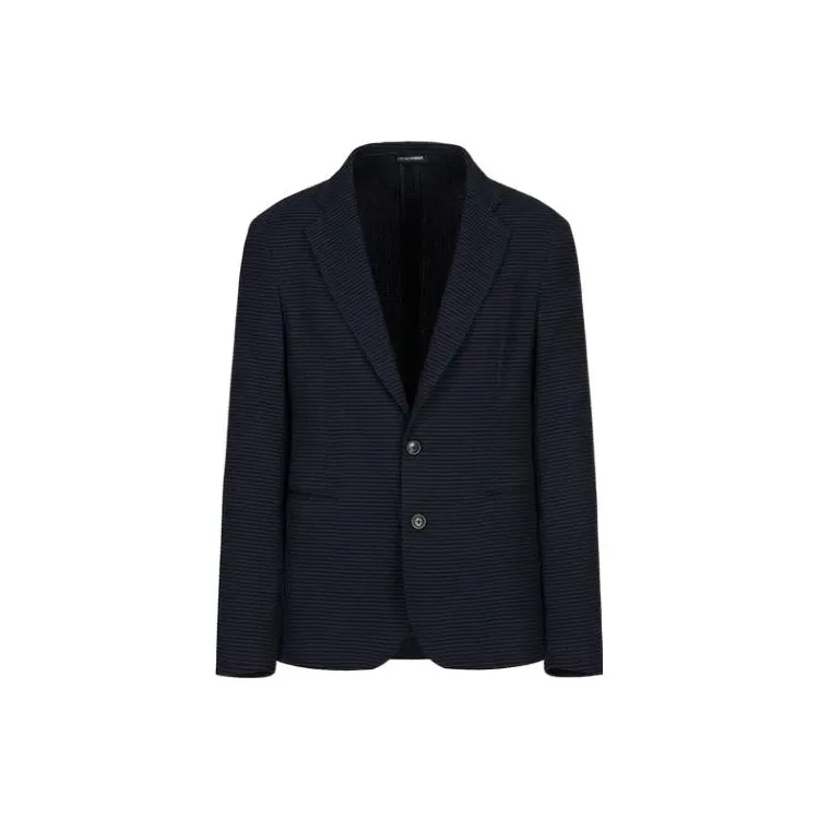 EMPORIO ARMANI FW22 Business Suit Coat Men's Dark Blue-0