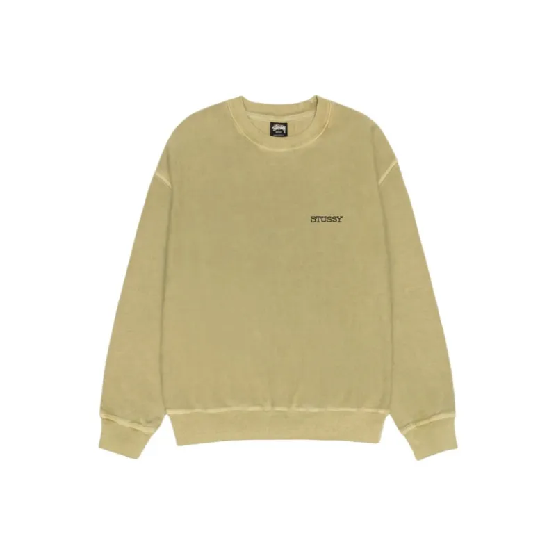 Stussy Jumbo Crew Pigment Dyed-2
