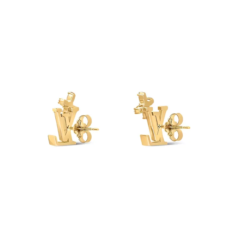 Lv Lv Iconic Flower Earrings-1