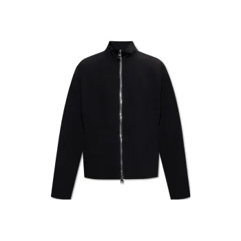Alexander McQueen Stand Collar Zipper Jacket