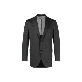 KITON Business Suits Men Dark Gray