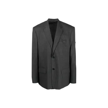 Balenciaga Jackets Men Dark Gray
