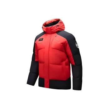 Anta Down Jacket Men's Classic Red/Basic Black