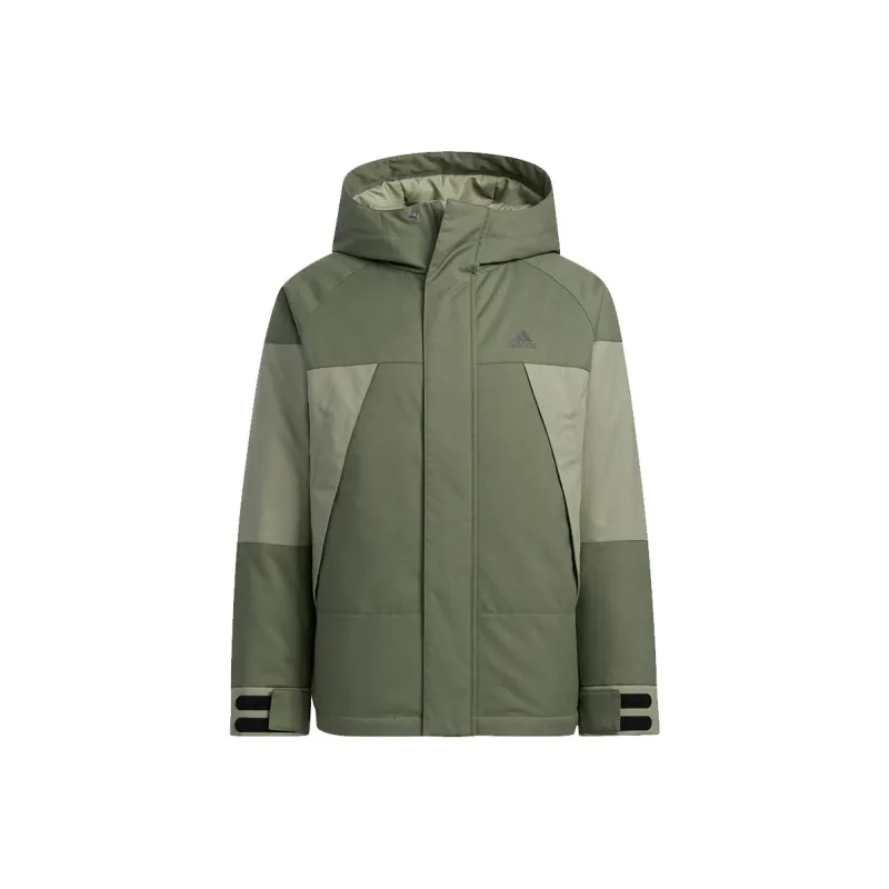 Adidas Down Jackets Men Army Green-0