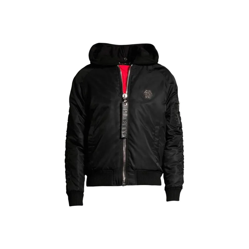PHILIPP PLEIN Jackets Coats Men's Black-0