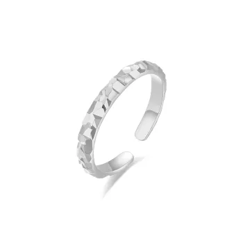MINTLEAF S925 Silver Rings Women's Gold Silver