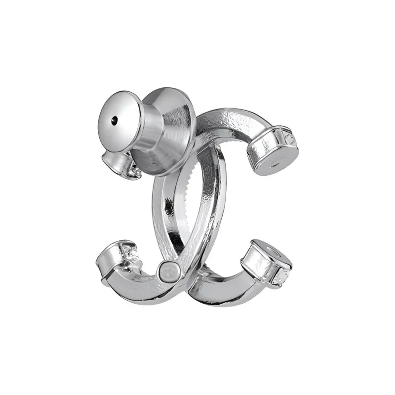 CHANEL Earrings Women's Silver-2