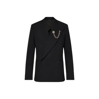 LOUIS VUITTON SS24 Business Suit Coat Men's Black