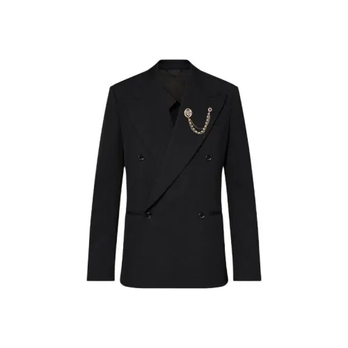 LOUIS VUITTON SS24 Business Suit Coat Men's Black