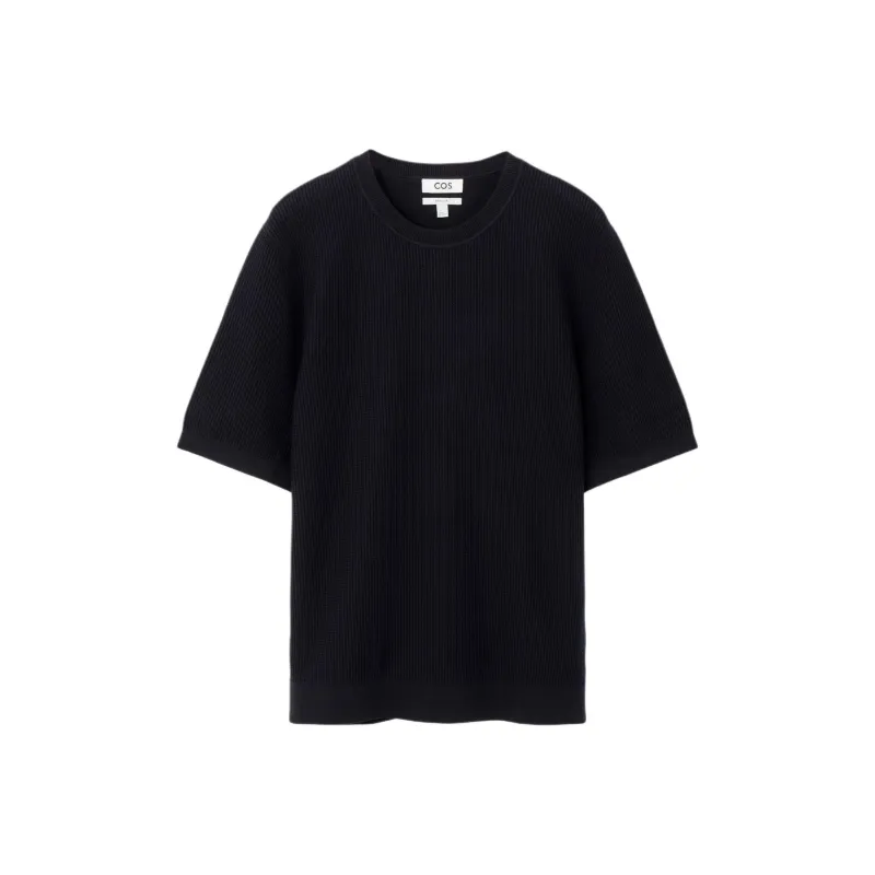 COS T Shirts Men Navy Blue-0