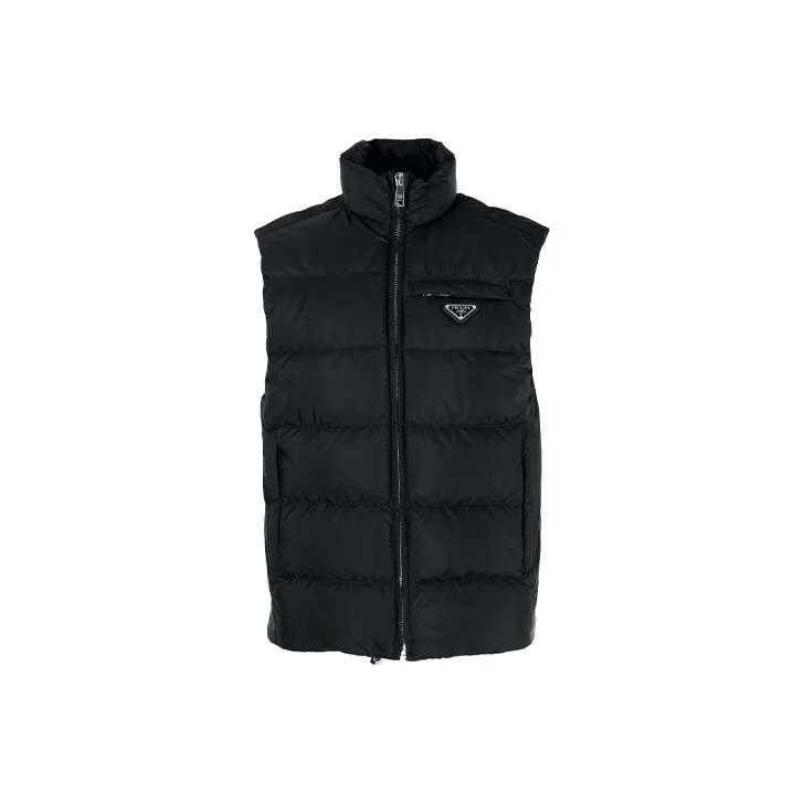 PRADA Vests Men Black-0