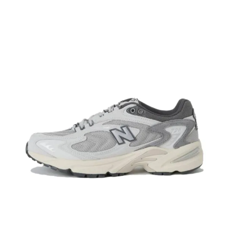 New Balance NB 725 Anti Slip Wear Resistant Low Top Running Shoes Women's Silver Gray-2