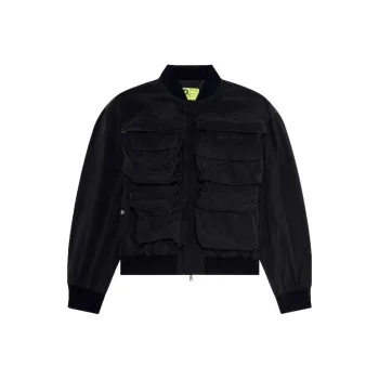 DIESEL J Stain Short Bomber Jacket